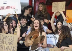 Protesto de docentes do ensino artístico em Lisboa e Porto denuncia precariedade laboral